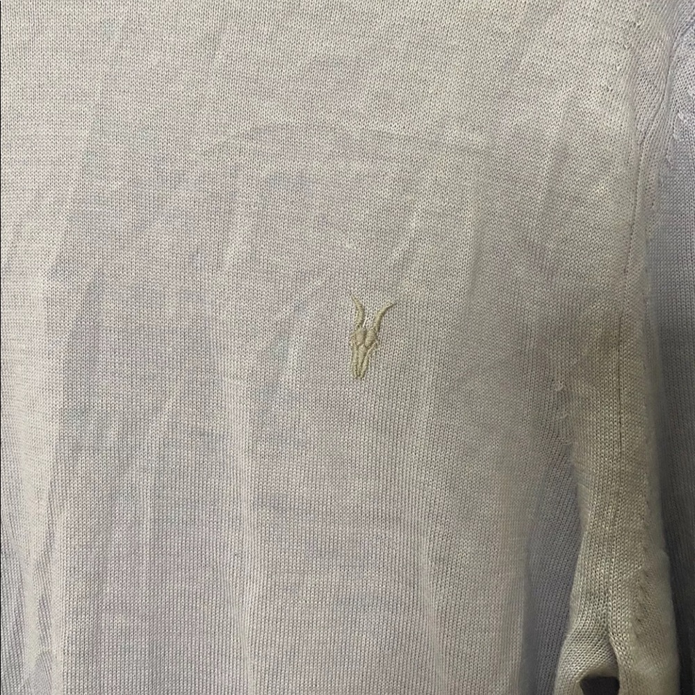 All saints▪️IVAR Merino Wool Crew Neck Sweater LG - Picture 4 of 6